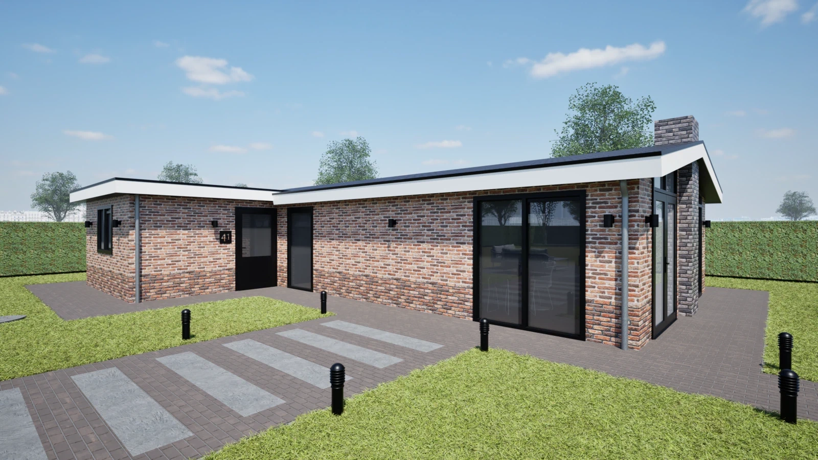 Impressie van model Rijn